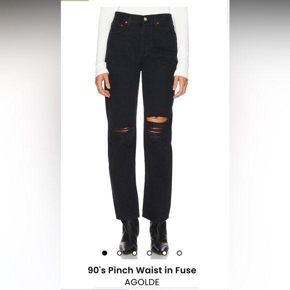 AGOLDE 90’S PINCH WAIST JEANS - Picture 1 of 4